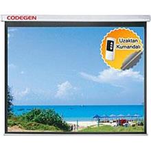 Codegen EX-24 Proje Perdesi 240x200 Motorlu Uzaktan Kumandalı Projeksiyon Perdesi