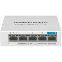 Keenetic PoE+ Switch 5 1x1Gbit 4x1Gbit PoE+ Port IEEE 802.3af/at 60Watt - KN-4610-01-EU