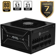 MAG PSU A1000GLS PCIE5 1000W 80+ GOLD ATX 3.1 12V-2X6 POWER SUPPLY