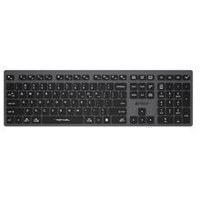A4 Tech Fstyler Fbx50C Gri Bluetooth+2.4G Nano Fn Şarjlı Multimedya Klavye