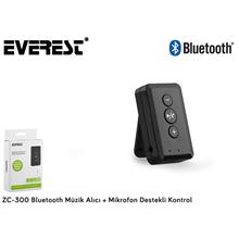 Everest ZC-300 Bluetooth Müzik Alıcı + Mikrofon Destekli Kontrol Cihazı