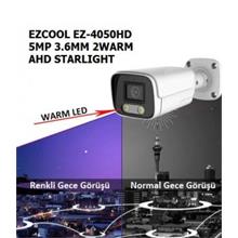 Ezcool Ez-4050Hd 5Mp 3.6Mm 2Warm Ahd Starlıght