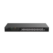 Ruijie Reyee RG-ES126FGS-LP 26port,10/100 24Port Poe,2xGigab Uplink,1xGigab Comb