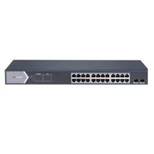 Hikvision DS-3E1526P-SI 24Port Gigabit + 2×Sfp Poe Yönetilebilir 370W Switch