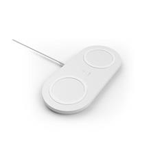 Wız002Vfwh - Belkin 10W İkili Hızlı Kablosuz Şarj Cihazı-Beyaz
