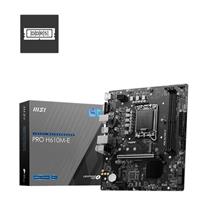 Msı Pro H610M-E D5 1700P Vga Hdmi Pro H610M-E