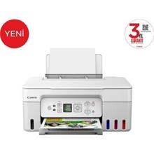 Canon Pıxma G3470 Wh Tanklı Yazıcı/Tarayıcı/Fotokopi/Wi-Fi Beyaz