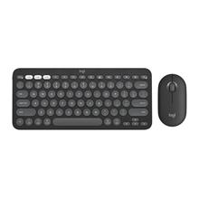 Logitech 920-012245 Pebble 2 Bluetooth Klavye & Mouse Set Siyah