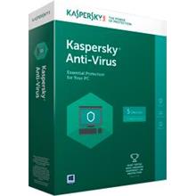 Kaspersky Antı-Vırus 5 Kullanıcı 1 Yıl