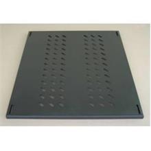 Lande LN-RAF-SBT-D100-BL-UNV Sabit Raf, 19¨ 1U Metal Tutuculu, 4 noktadan baglantılı, Fiziki Raf Derinliği:770mm D=1000mm kabinetler içindir, Yük Kapasitesi 50 kg_ Universal Model, Her Marka Kabinete Uyumlu