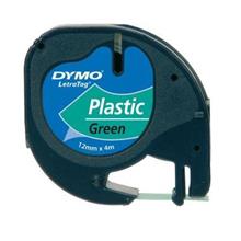 Dymo Letratag Plastik Şerit 12 mm X 4 Metre Yeşil