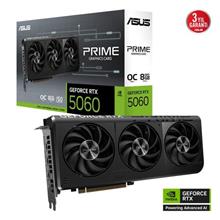 ASUS PRIME-RTX5060-O8G 8Gb 128Bit GDDR7 1xHDMI 3xDP GAMING Ekran Kartı