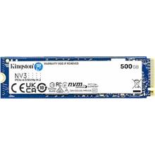 500Gb Kıngston Nv3 Snv3S/500G 5000/3000Mb/S M.2 Nvme Pcıe 4.0