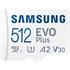 Samsung 512Gb Evoplus Mb-Mc512Sa/Tr Mıcro-Sd Hafıza Kartı
