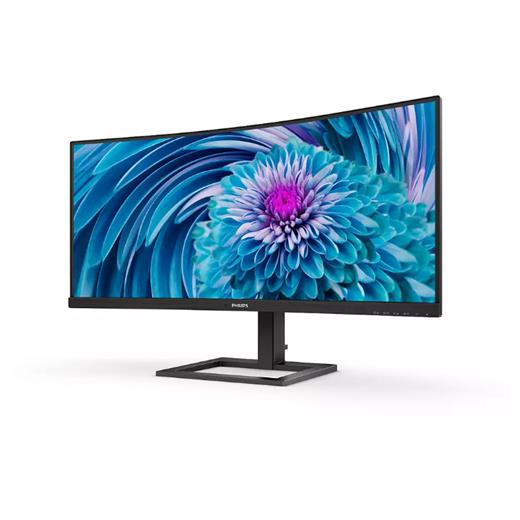 34 PHILIPS 346E2CUAE/00 4MS 100MHZ 1XHDMI 1XDP WQHD 3440 X 1440 USB-C HOPARLÖR YÜKSEKLİK AYARI CURVED VESA SİYAH 