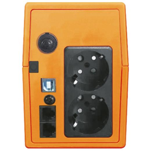 MAKELSAN LION 650VA 1F/1F (1X7AH) 5/10DK LINE INTERAKTIF UPS 