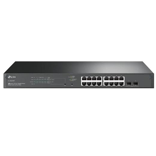 TP-LINK OMADA TL-SG2218P 16 PORT GIGABIT+2XGIGABIT SFP UPLINK YÖNETİLEBİLİR 150W POE RACKMOUNT SWITCH 
