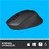 LOGITECH M330 SESSİZ KABLOSUZ USB OPTİK MOUSE SİYAH 910-004909 