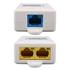 URANIUM POE-RP12P 1 PORT POE GİRİŞ BESLEME+ 2 PORT POE ÇIKIŞ 10/100 PLASTİK KASA POE REPEATER 