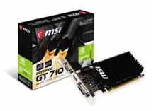 MSI GEFORCE GT710 2GD3H LP 2GB DDR3 64BIT 1XVGA 1XHDMI 1XDVI EKRAN KARTI 
