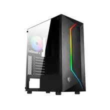 MSI MAG VAMPIRIC 100R TEMPERLİ CAM ARGB PSU YOK 1X120MM FAN GAMING BİLGİSAYAR KASASI 