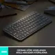 LOGITECH MX KEYS MINI MINIMALIST KABLOSUZ BLUETOOTH AYDINLATMALI Q TR KLAVYE SİYAH 920-010504