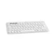 LOGITECH K380S PEBBLE KEYS 2 ÇOKLU CİHAZ ÖZELLİKLİ BLUETOOTH TÜRKÇE Q KLAVYE BEYAZ 920-011860