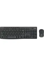 LOGITECH MK295 Q TR SESSİZ KABLOSUZ KLAVYE MOUSE SET SİYAH 920-009804 