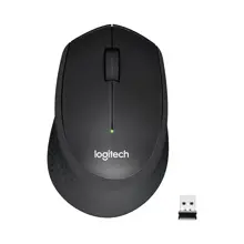 LOGITECH M330 SESSİZ KABLOSUZ USB OPTİK MOUSE SİYAH 910-004909 