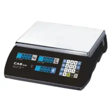 CAS ER JR 30KG LCD EKRAN BOYUNSUZ FİYAT HESAPLAMALI TERAZİ 