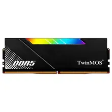 16 GB DDR5 6000MHZ CL36 RGB SİYAH VOLTX TWINMOS SOĞUTUCULU DT TMD516GB6000URGB36B 