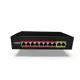 URANIUM POE-8002-96W 8 PORT 10/100 + 2 PORT 10/100 RJ45 UPLINK WATCH-DOG POE SWITCH (REALTEK CHIPSET)