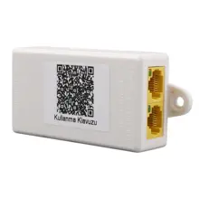 URANIUM POE-RP12P 1 PORT POE GİRİŞ BESLEME+ 2 PORT POE ÇIKIŞ 10/100 PLASTİK KASA POE REPEATER 